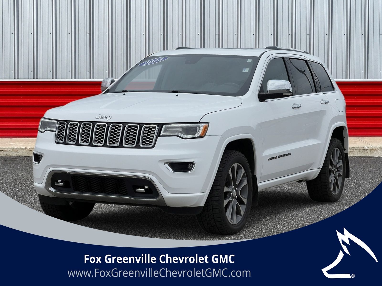 Bright White Clearcoat 2018 Jeep Grand Cherokee SUV / Crossover Four-Wheel Drive 8-Speed Automatic