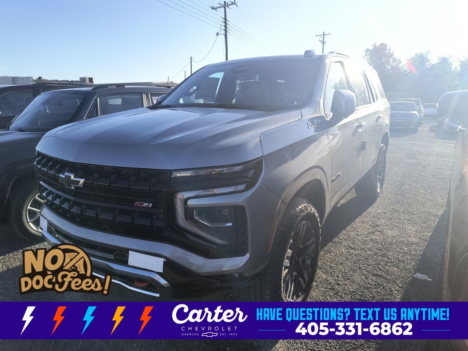 Sterling Gray Metallic 2027 Chevrolet Tahoe SUV / Crossover Four-Wheel Drive
