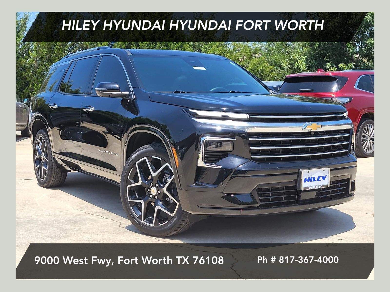 Mosaic Black Metallic 2026 Chevrolet Traverse SUV / Crossover Four-Wheel Drive 8-Speed Automatic