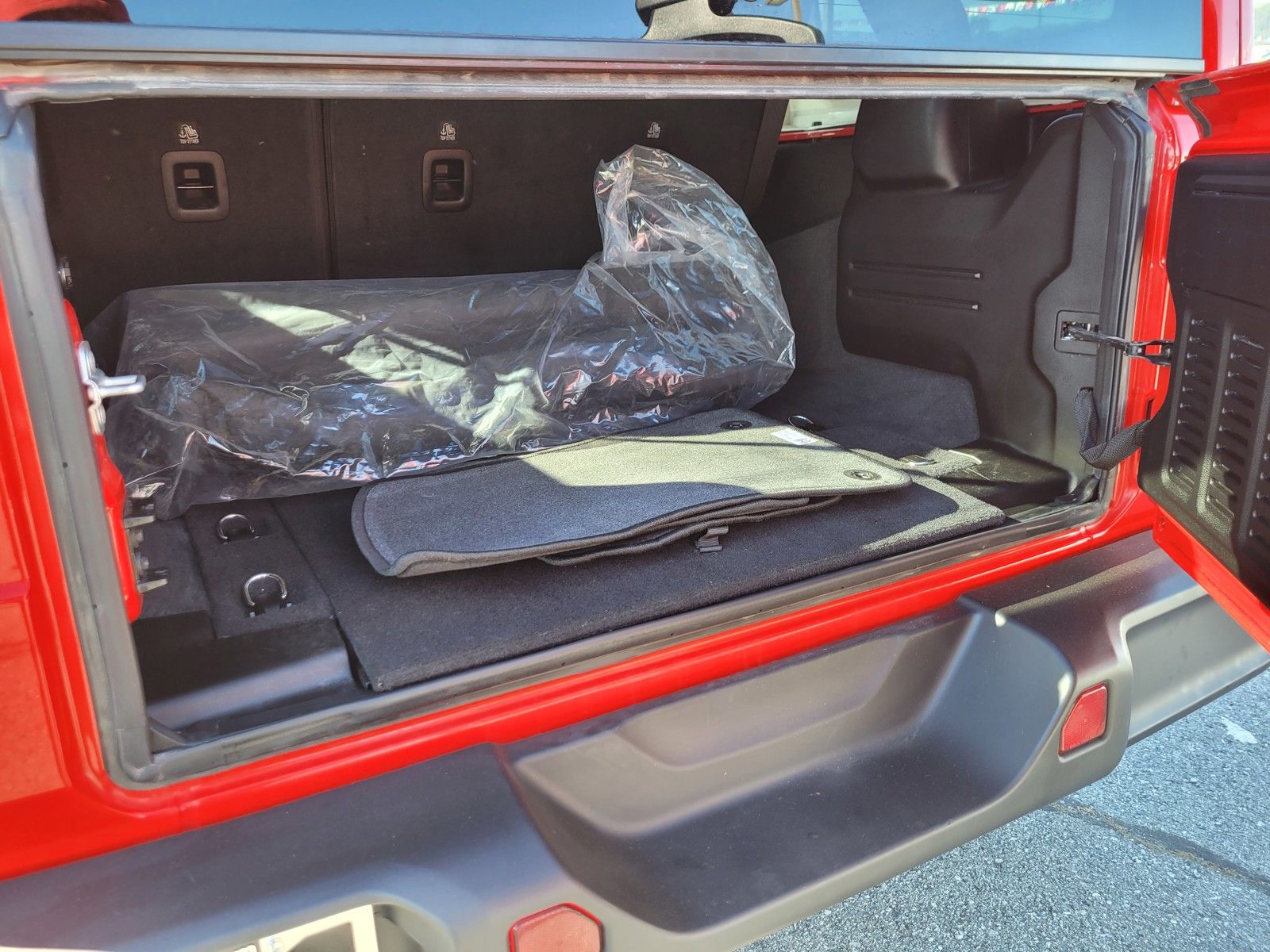 Used 2025 Red Jeep Sahara 4xe image 10