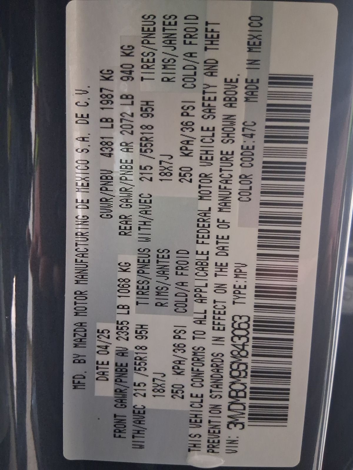 Used Car 2025 Mazda Cx-30  2.5 S Carbon Edition For Sale Under $30,000 In Austin, Texas