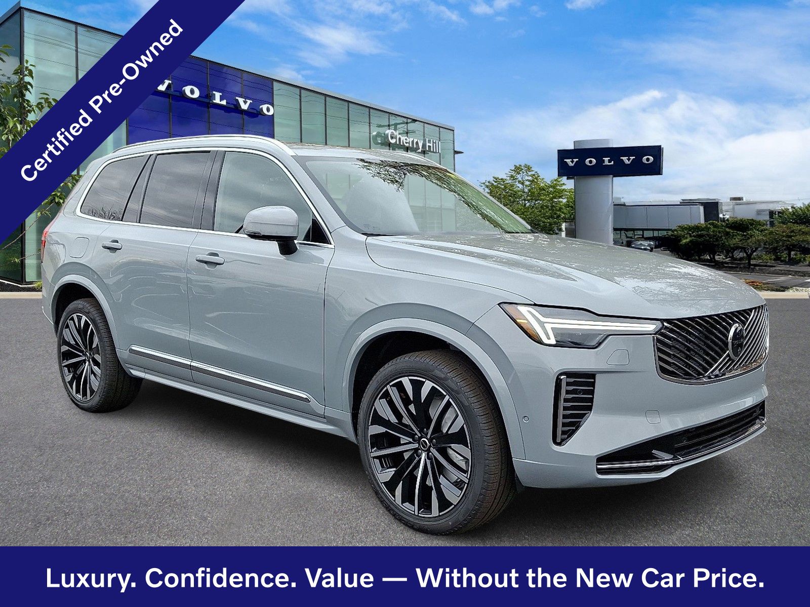 Gray (Vapour Grey Metallic) 2026 Volvo XC90 SUV / Crossover All-Wheel Drive Automatic
