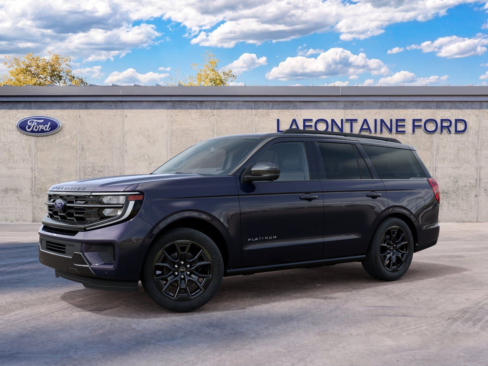 Blue 2027 Ford Expedition SUV / Crossover Four-Wheel Drive Automatic