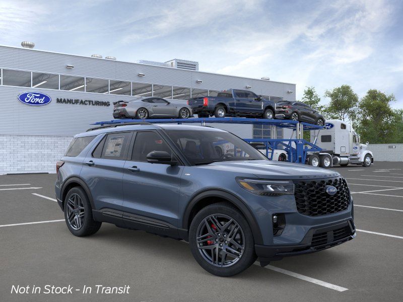 Blue 2026 Ford Explorer ST-Line AWD SUV / Crossover All-Wheel Drive Automatic