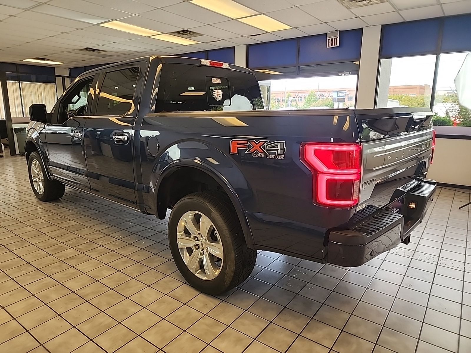 Certified Used 2020 Blue Ford Platinum image 5