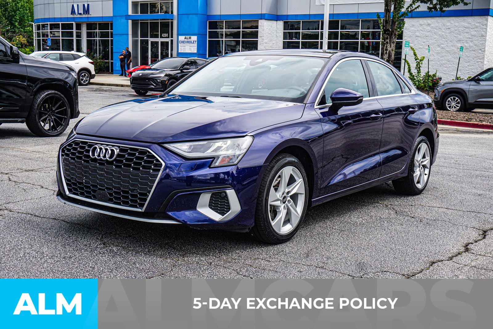 Used 2022 Blue Audi 40 Premium image 4