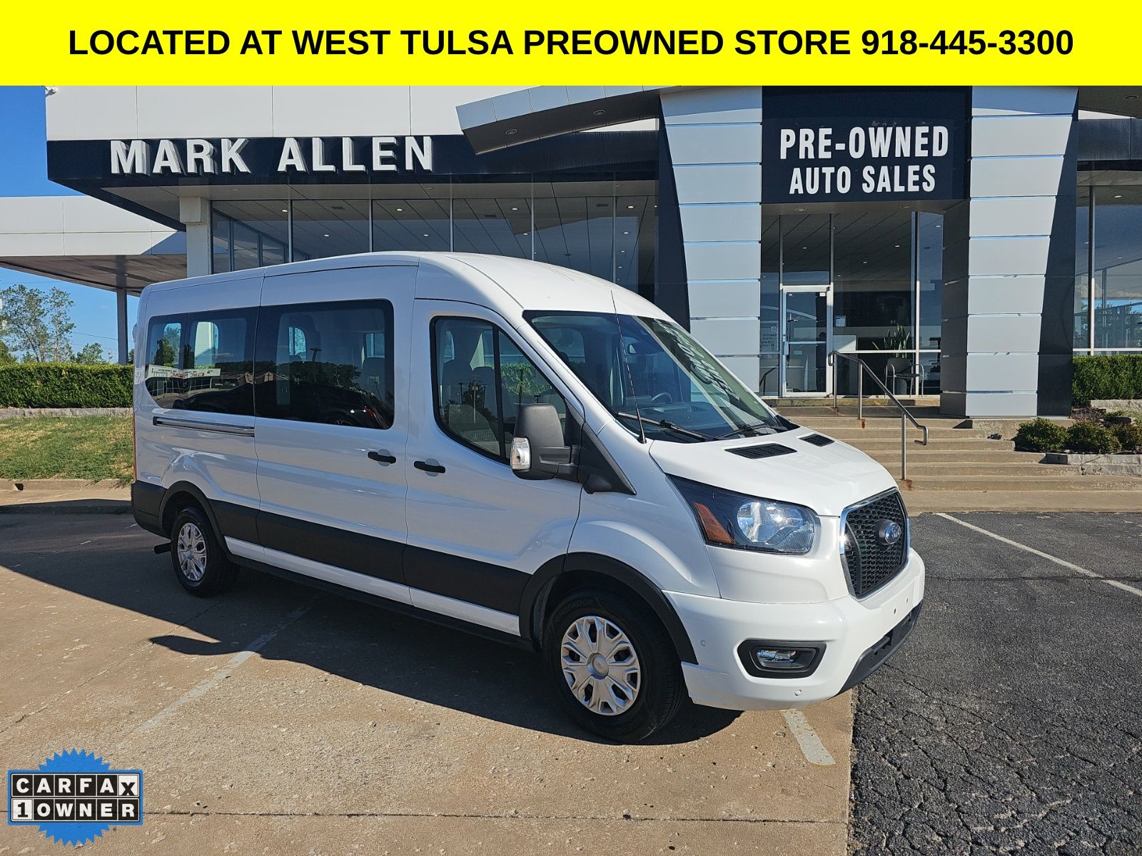 2023 Ford Transit Passenger 350 XLT Medium Roof LB RWD