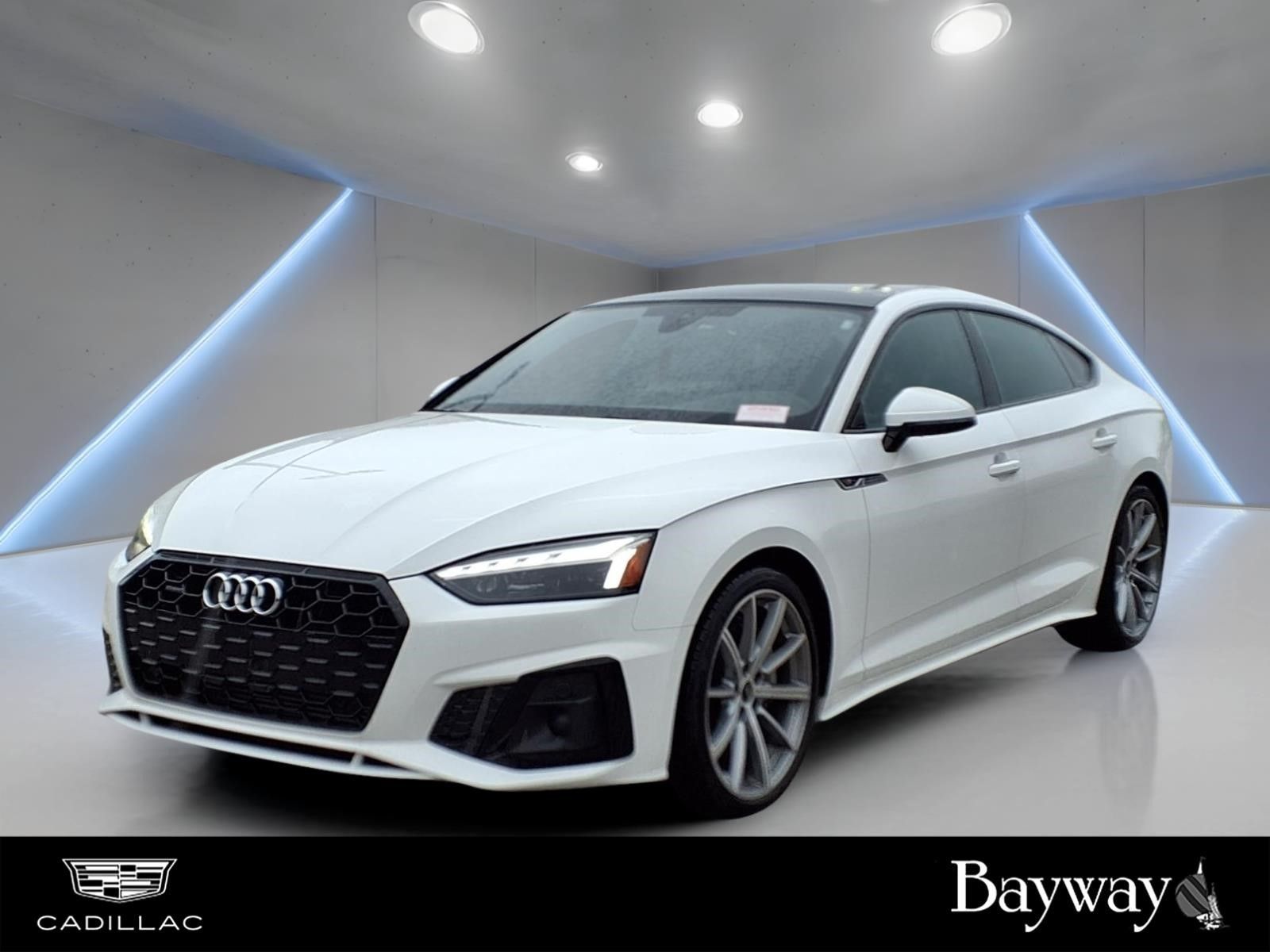 2025 Audi A5 Sportback  White at Bayshore Chrysler Jeep Dodge Ram