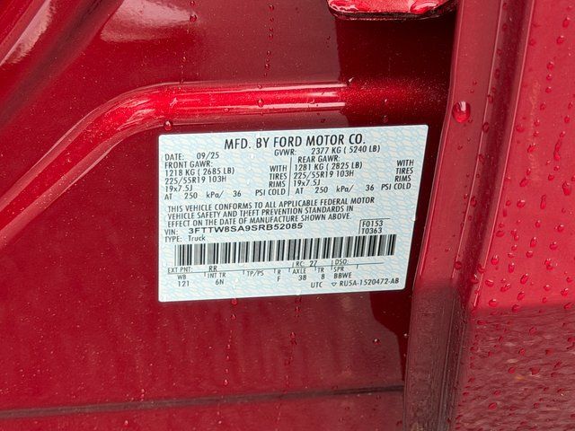 New 2025 Red Ford Lariat image 36