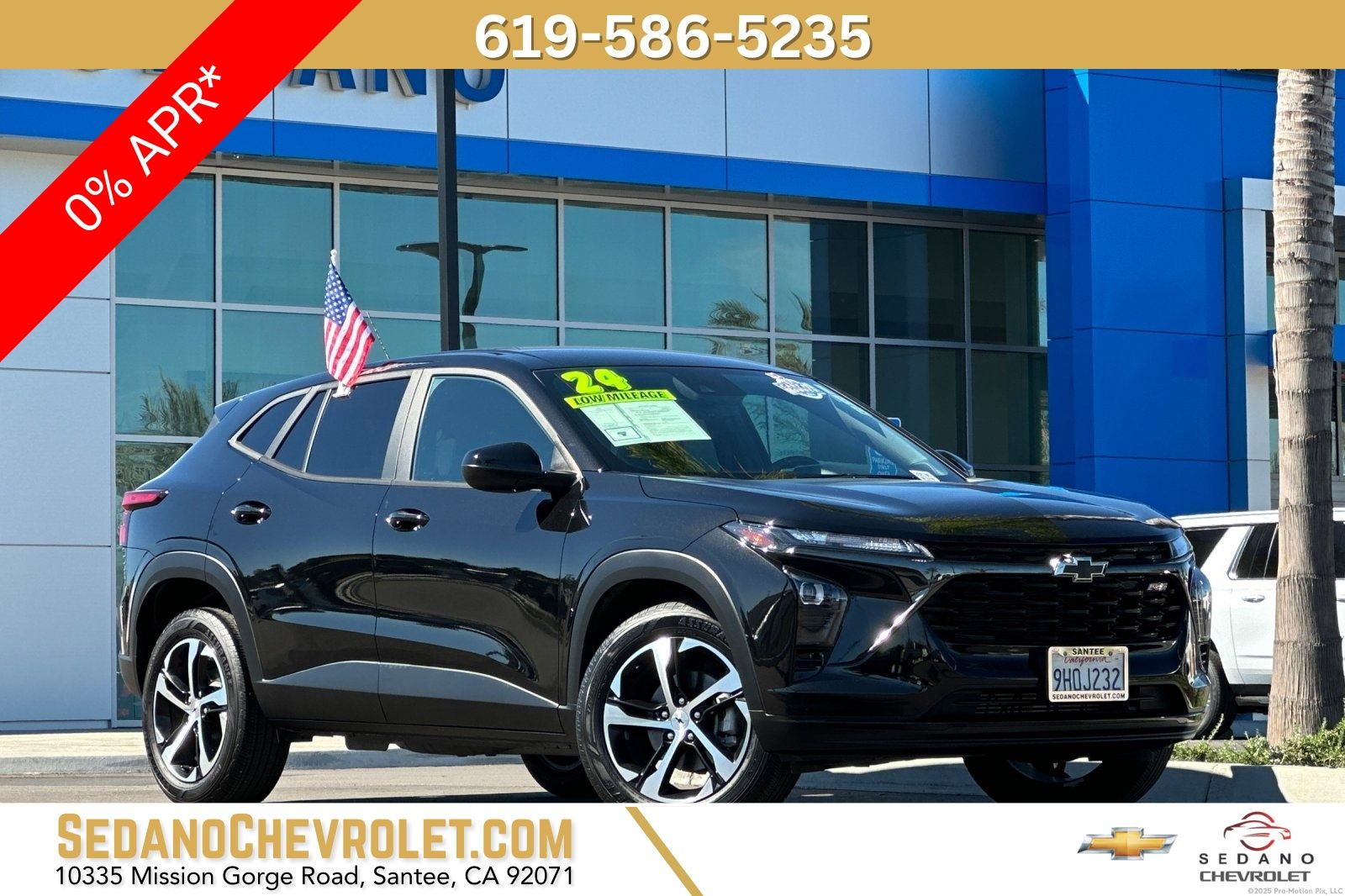 Mosaic Black Metallic 2024 Chevrolet Trax RS with 1RS FWD SUV / Crossover Front-Wheel Drive 6-Speed Automatic