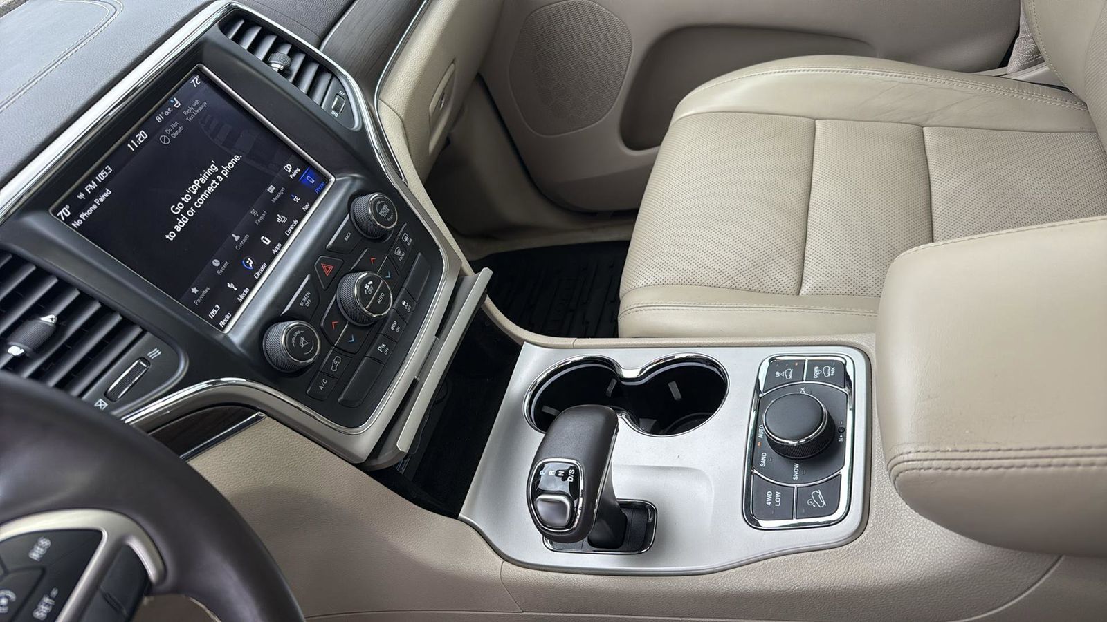 Used Car 2015 Jeep Grand Cherokee  Overland For Sale Under $20,000 In Austin, Texas