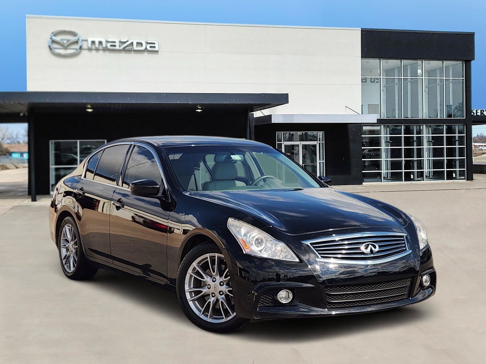 Black Obsidian 2011 INFINITI G37 Sedan Rear-Wheel Drive 7-Speed Automatic