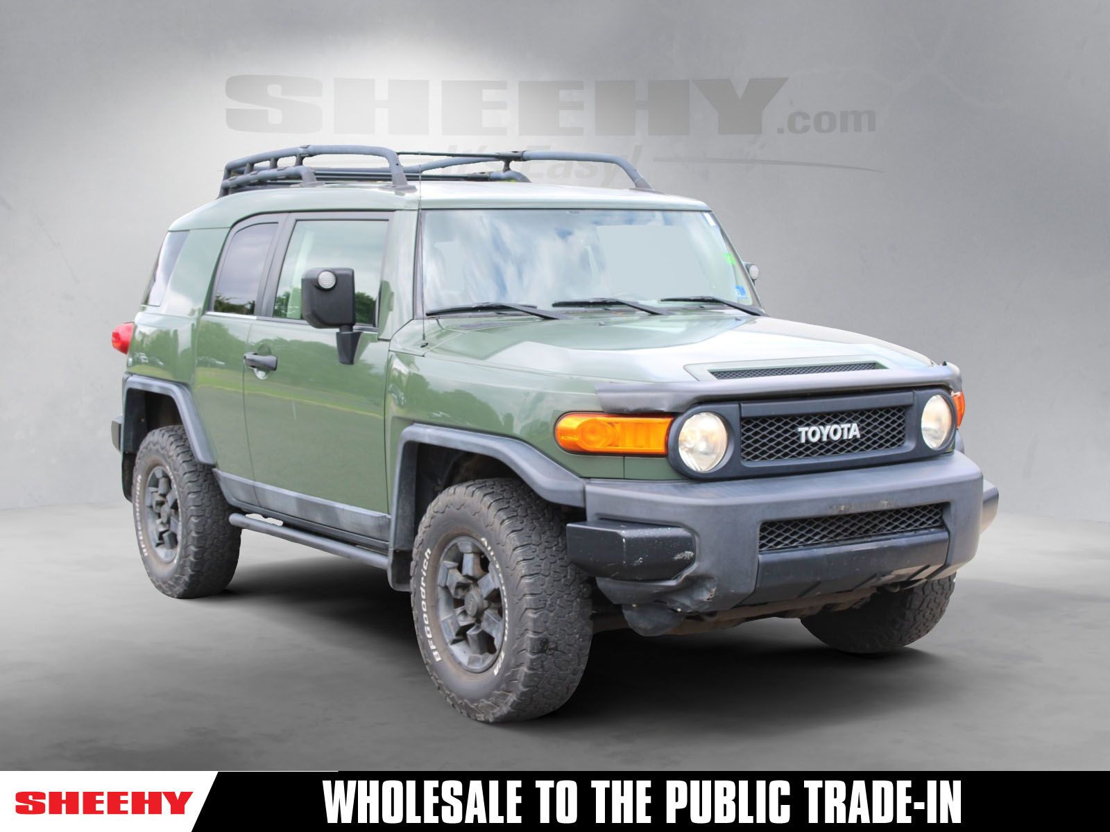 Army Green 2011 Toyota FJ Cruiser SUV / Crossover Four-Wheel Drive 5-Speed Automatic