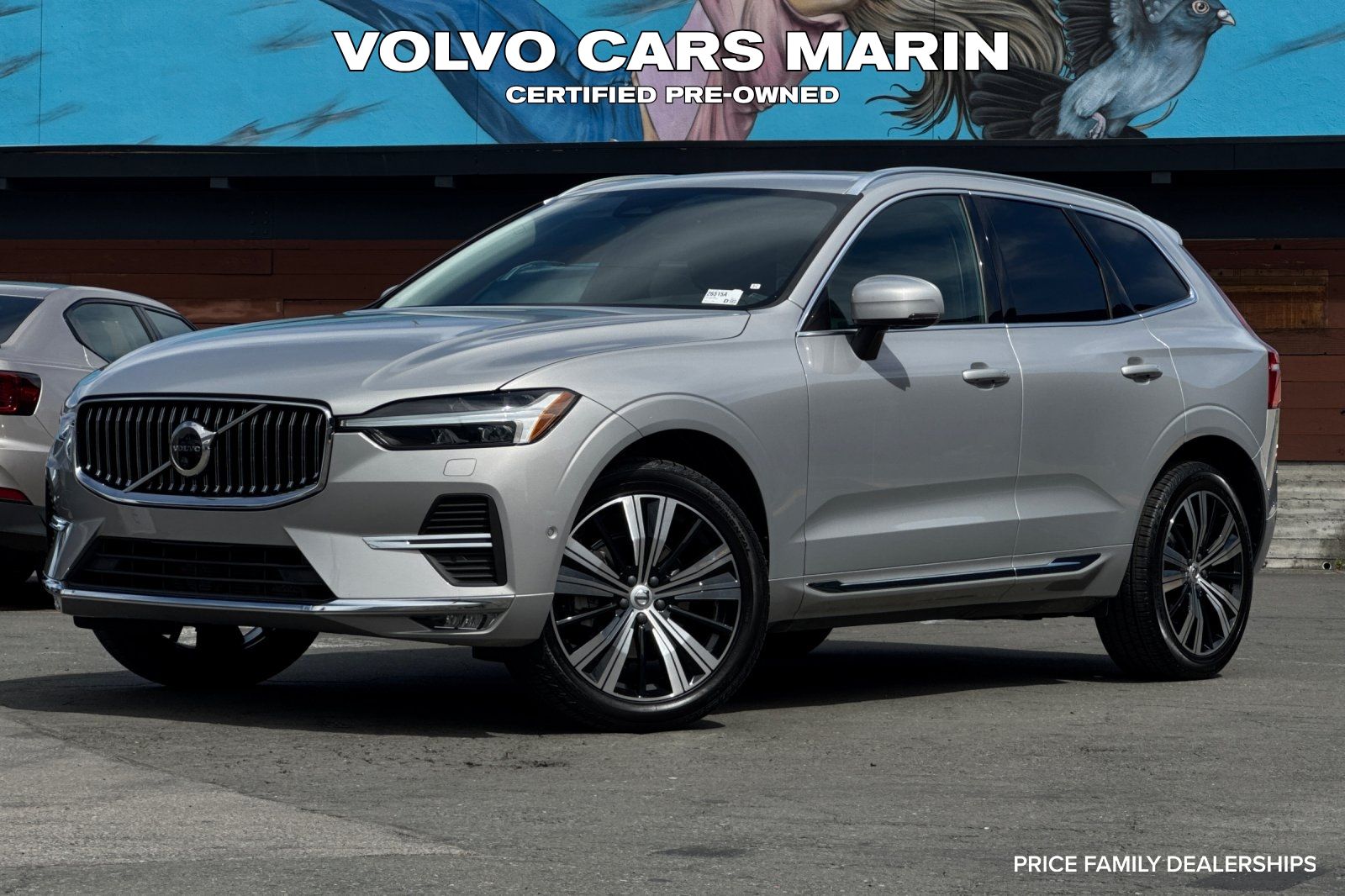 Silver Dawn Metallic 2023 Volvo XC60 SUV / Crossover All-Wheel Drive Automatic