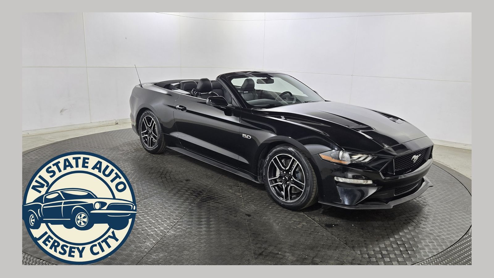 Shadow Black 2020 Ford Mustang Convertible Rear-Wheel Drive Automatic