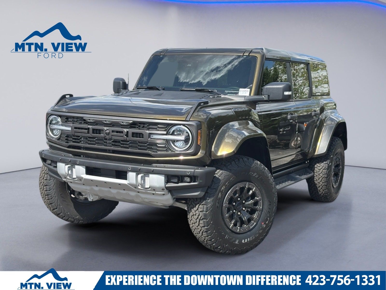 Green Metallic 2026 Ford Bronco Raptor SUV / Crossover Four-Wheel Drive Automatic