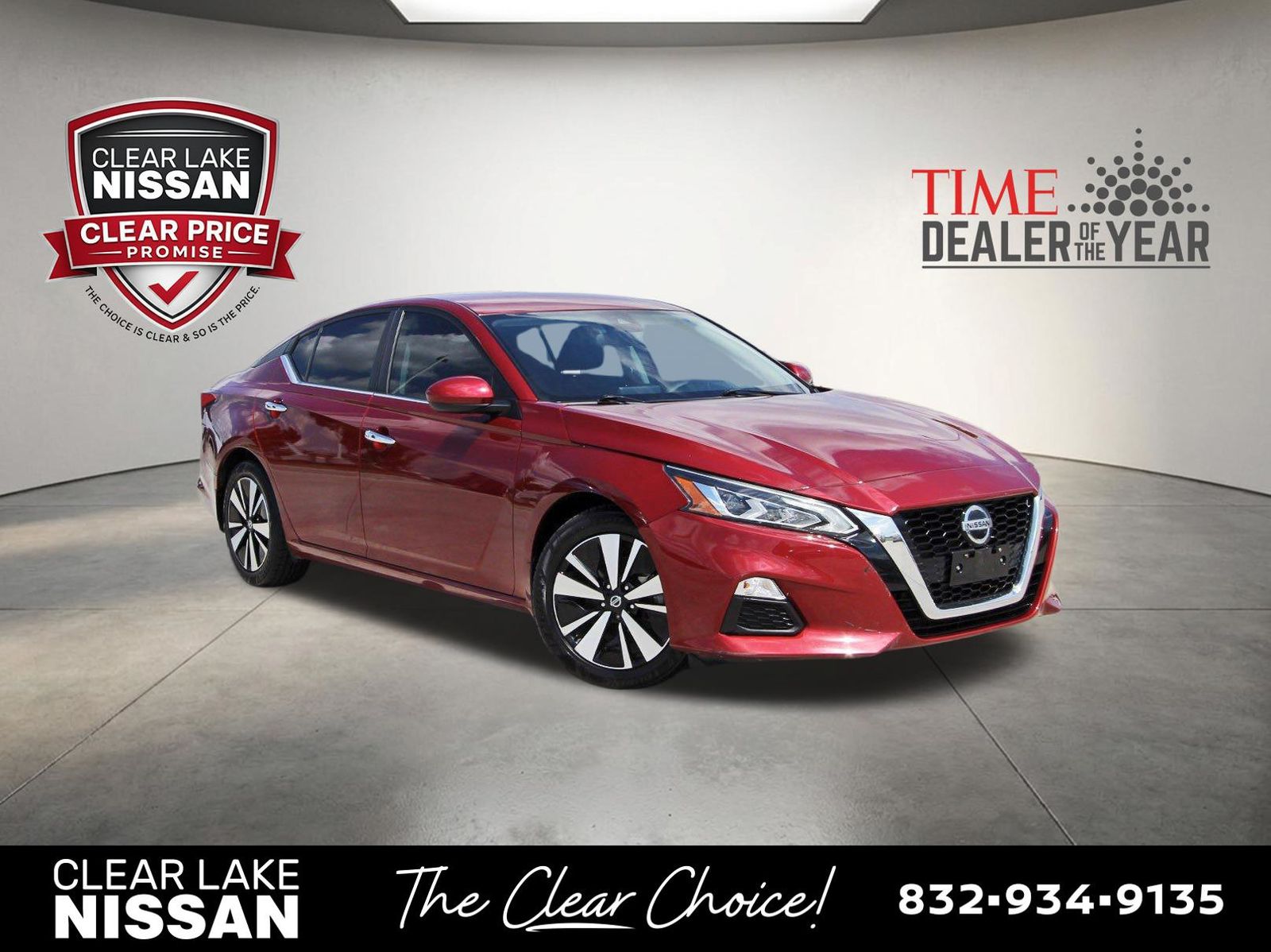 Red (Scarlet Ember Tintcoat) 2021 Nissan Altima 2.5 SV FWD Sedan Front-Wheel Drive Continuously Variable Transmission