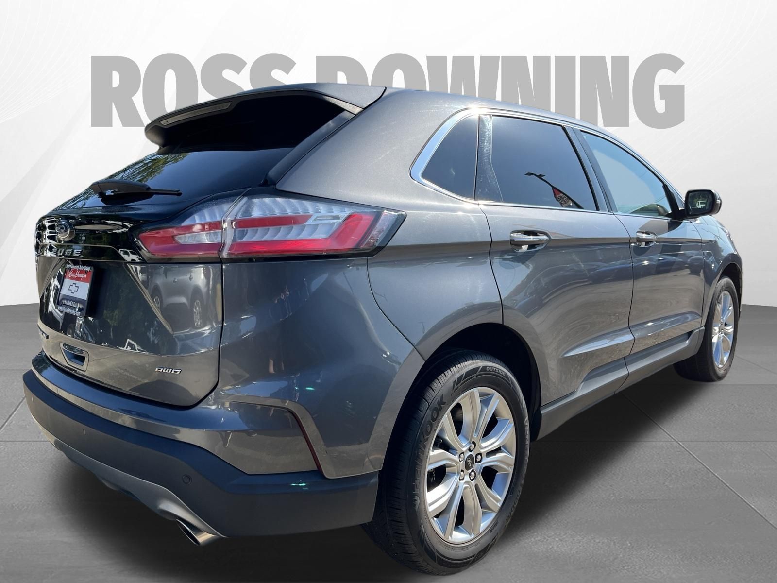 2022 Ford Edge Titanium Gray at Ross Downing Buick GMC
