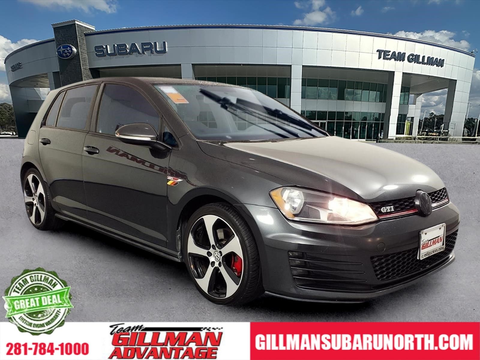2017 Volkswagen Golf GTI 2.0T S 4-Door FWD