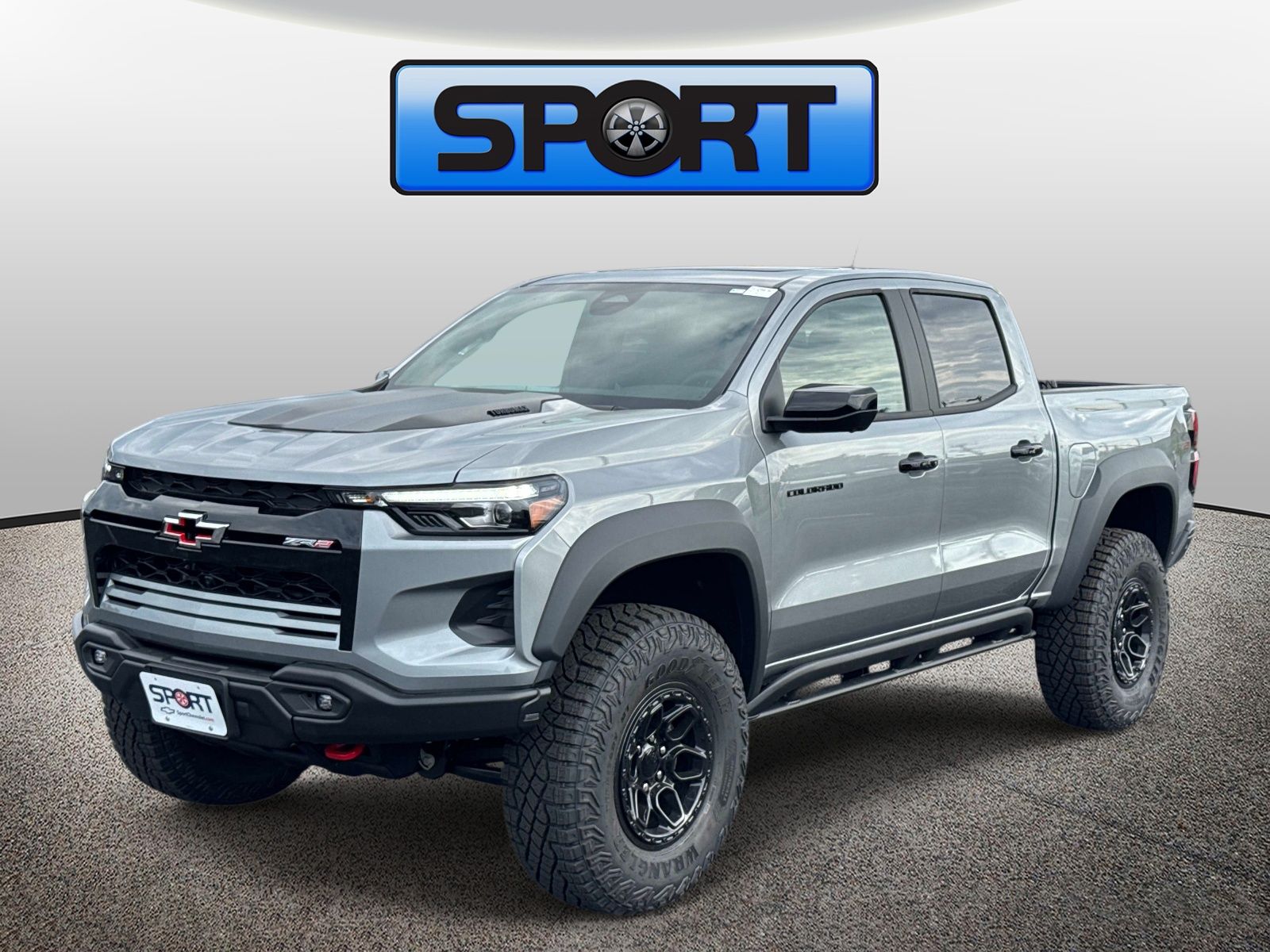Sterling Gray Metallic 2026 Chevrolet Colorado Pickup Truck Four-Wheel Drive 8-Speed Automatic