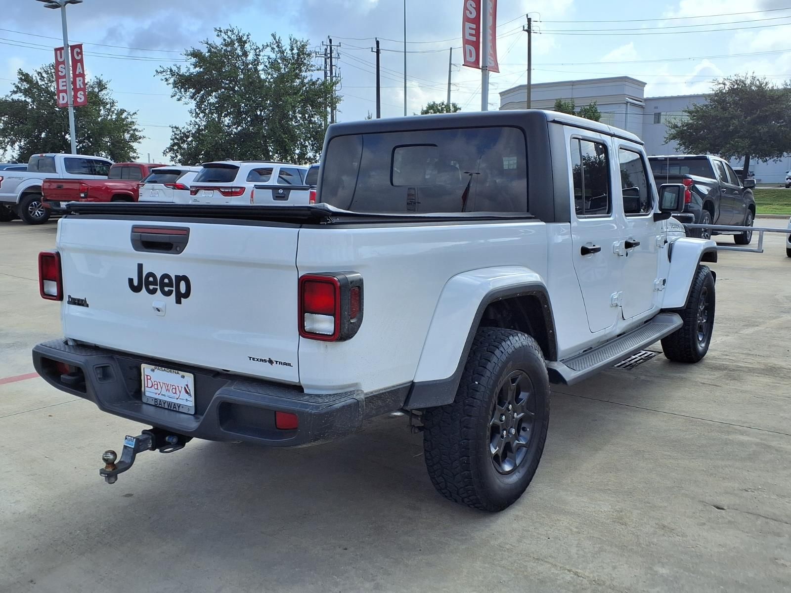 2023 Jeep Gladiator Texas Trail White at Gullo Toyota