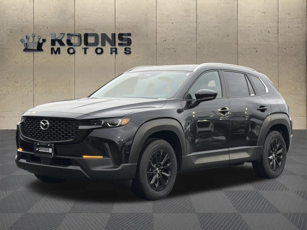 Jet Black 2026 Mazda CX-50 SUV / Crossover All-Wheel Drive Continuously Variable Transmission