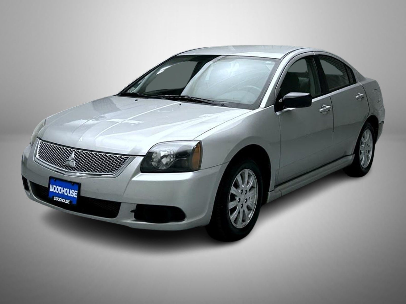 Silver 2010 Mitsubishi Galant FE Sedan Front-Wheel Drive 4-Speed Automatic