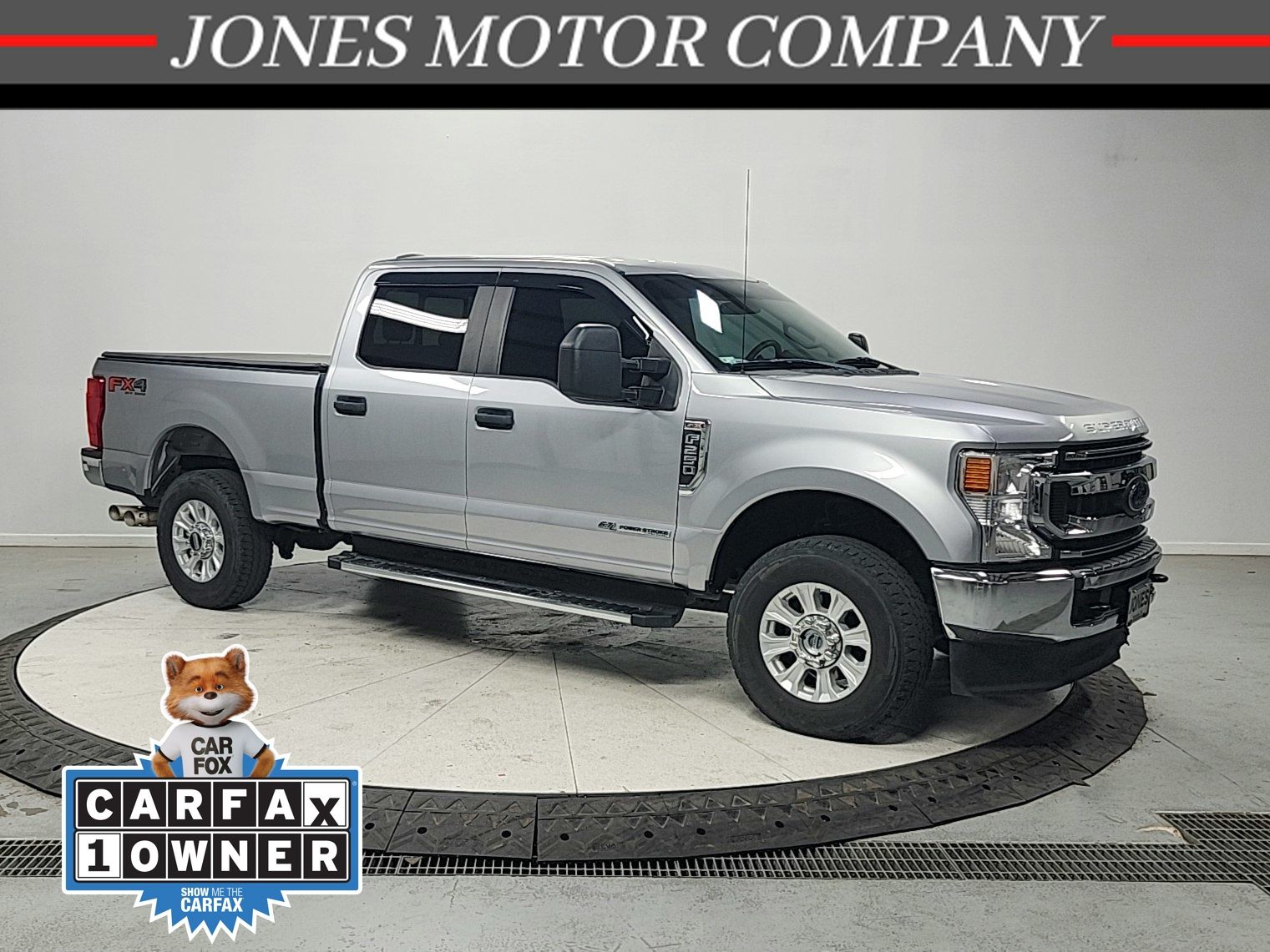 Iconic Silver Metallic 2021 Ford F-250 Super Duty XL Crew Cab 4WD Pickup Truck Four-Wheel Drive Automatic