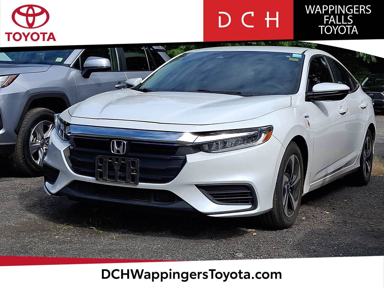 White 2022 Honda Insight Sedan Front-Wheel Drive Continuously Variable Transmission