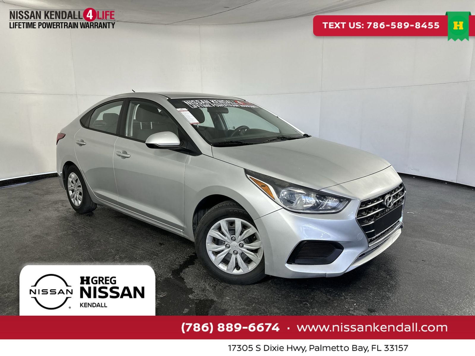 Olympus Silver Metallic 2020 Hyundai Accent SE Sedan FWD Sedan Front-Wheel Drive Continuously Variable Transmission