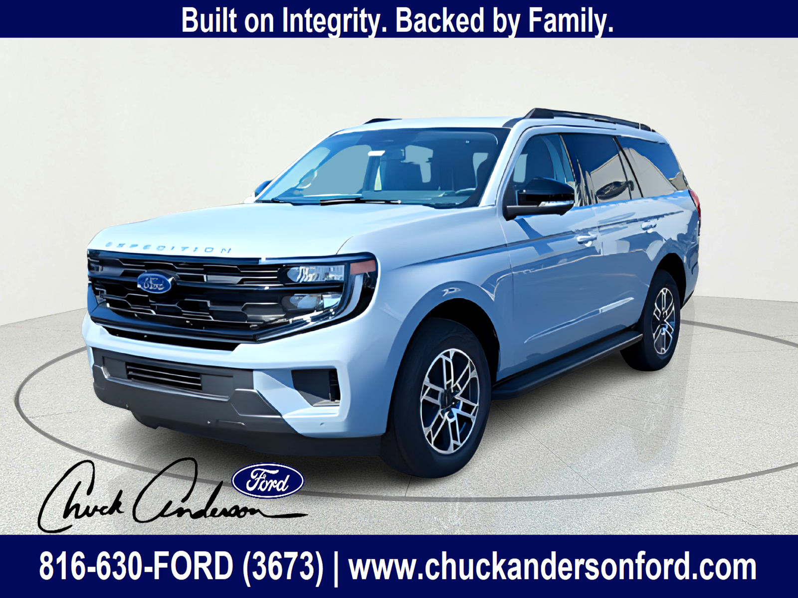 Glacier Gray Metallic Tri-Coat 2026 Ford Expedition SUV / Crossover Four-Wheel Drive Automatic