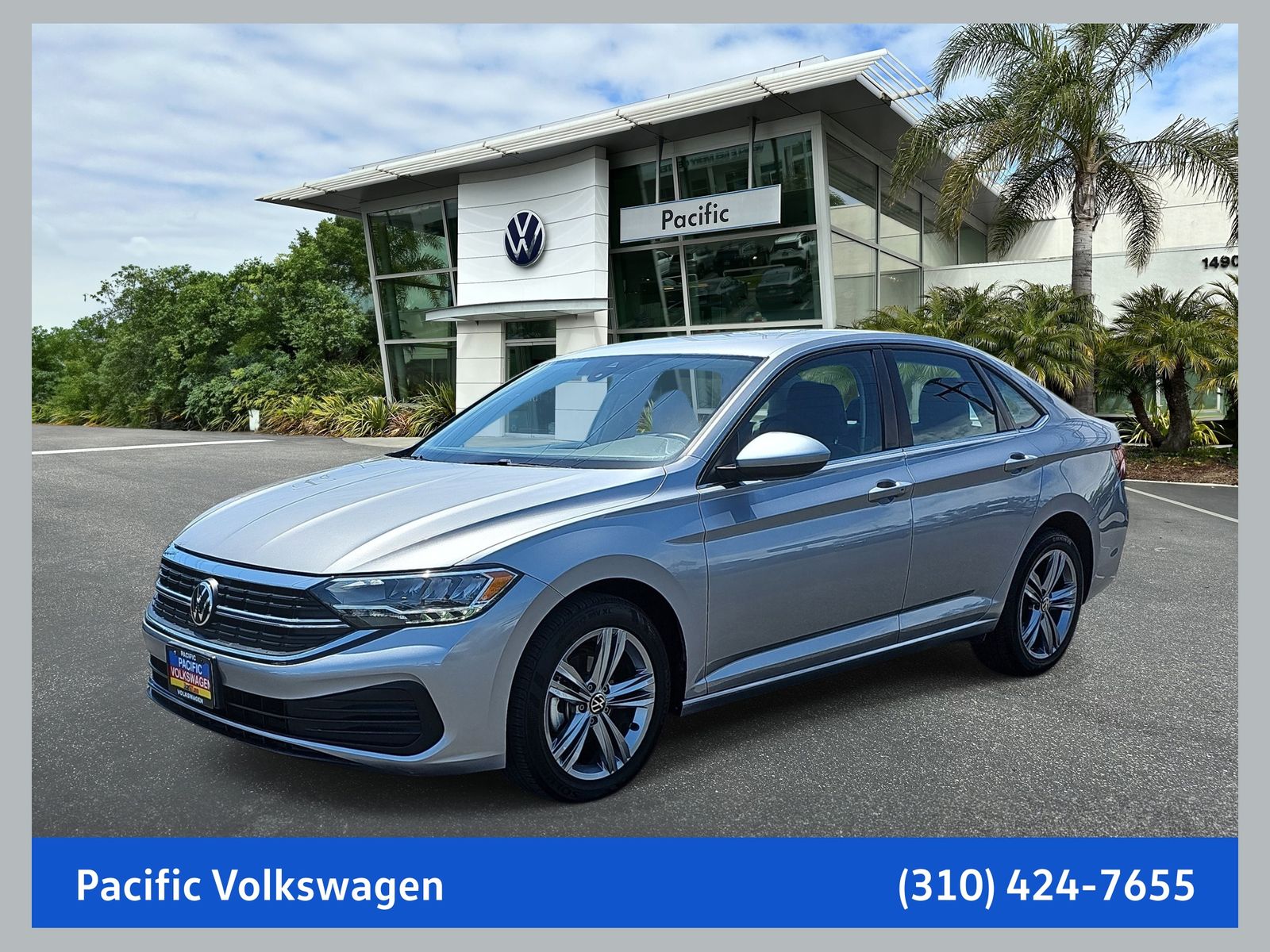 Pyrite Silver Metallic 2024 Volkswagen Jetta Sedan Front-Wheel Drive 8-Speed Automatic