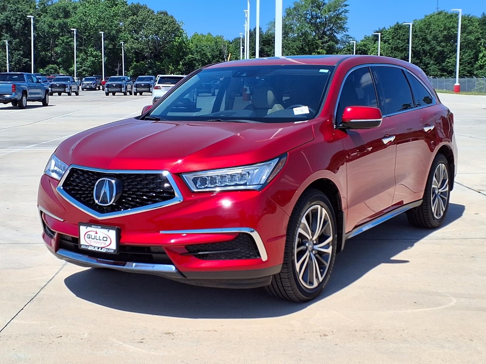 2020 Acura MDX Technology Red at Genesis of Spring