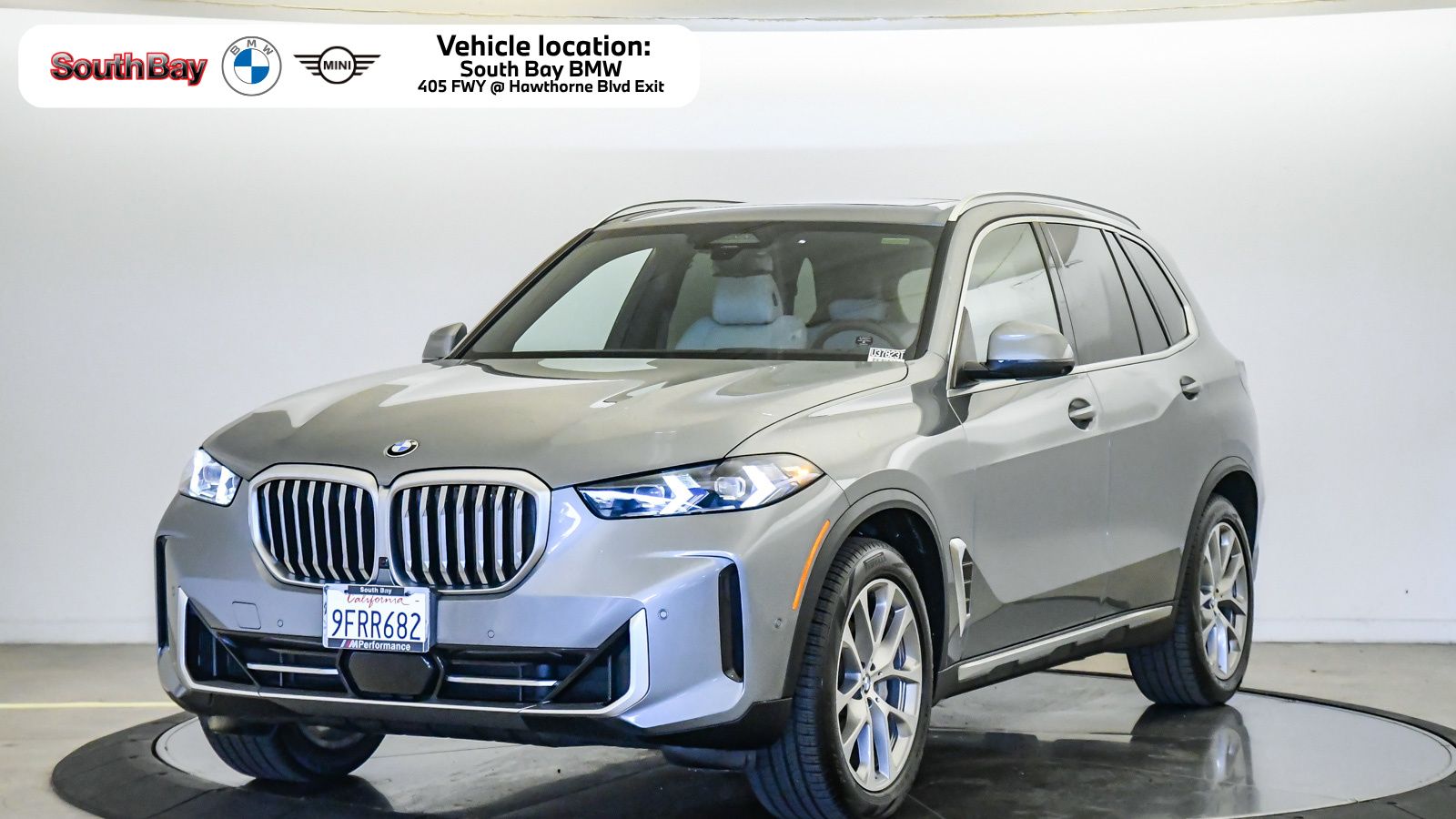Skyscraper Gray Metallic 2024 BMW X5 SUV / Crossover All-Wheel Drive 8-Speed Automatic