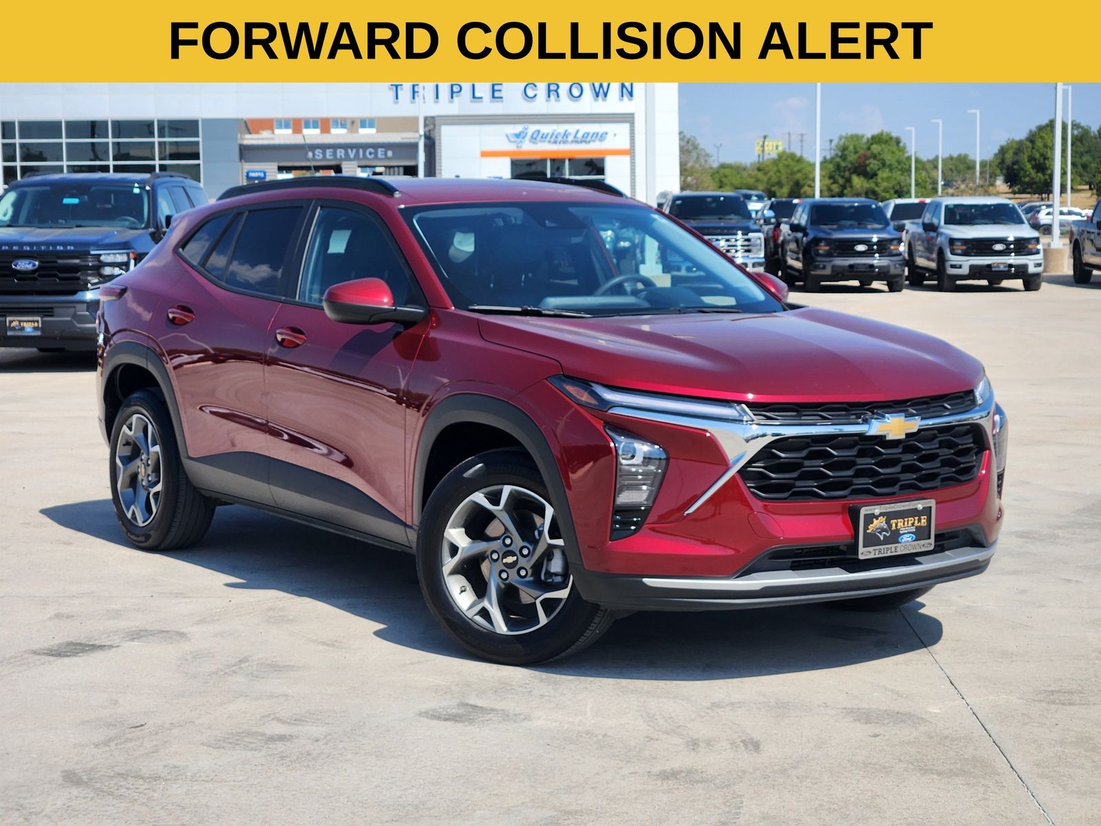 Red (Crimson Metallic) 2025 Chevrolet Trax SUV / Crossover Front-Wheel Drive 6-Speed Automatic