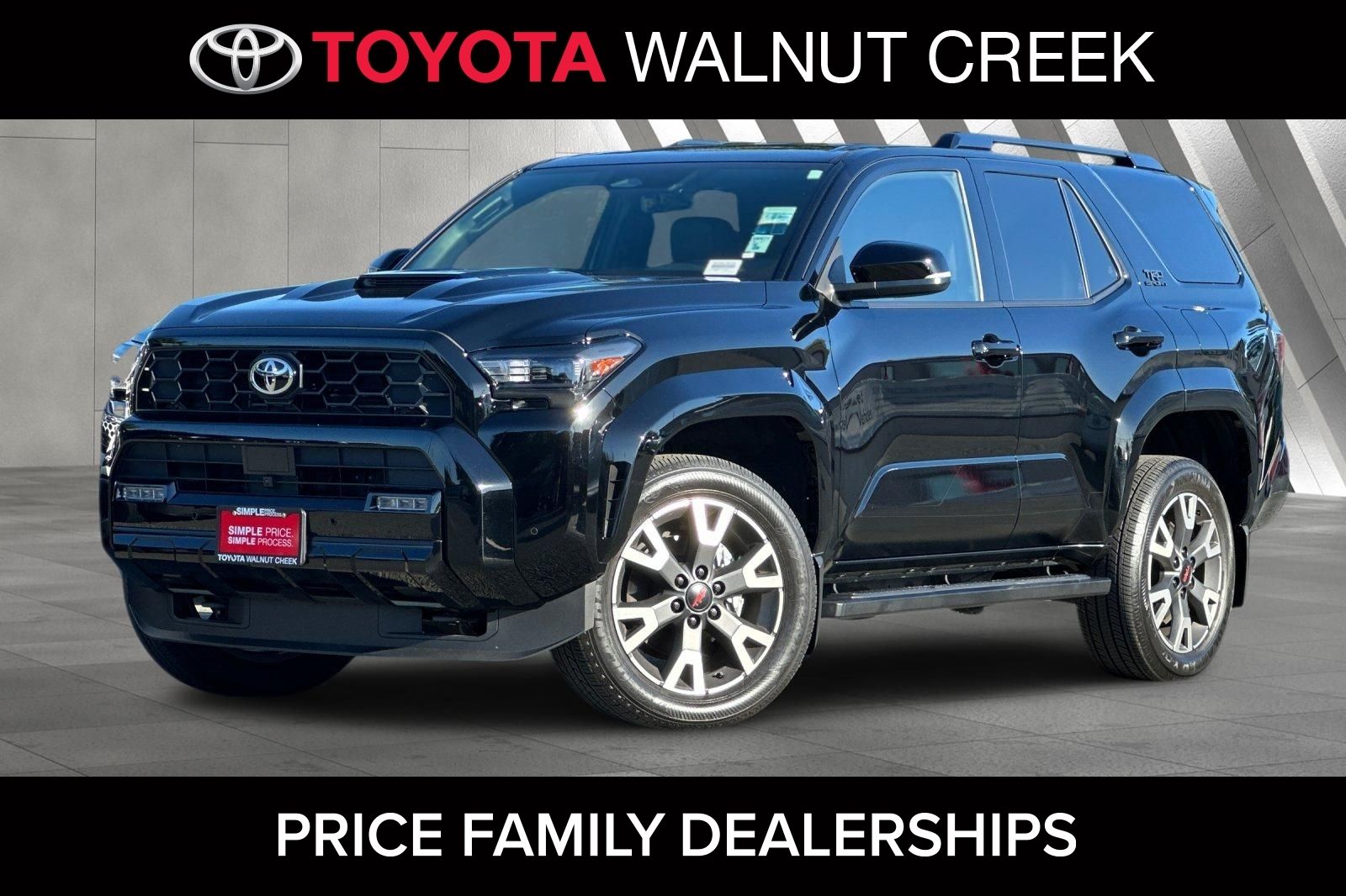 Black 2025 Toyota 4Runner SUV / Crossover Four-Wheel Drive 8-Speed Automatic