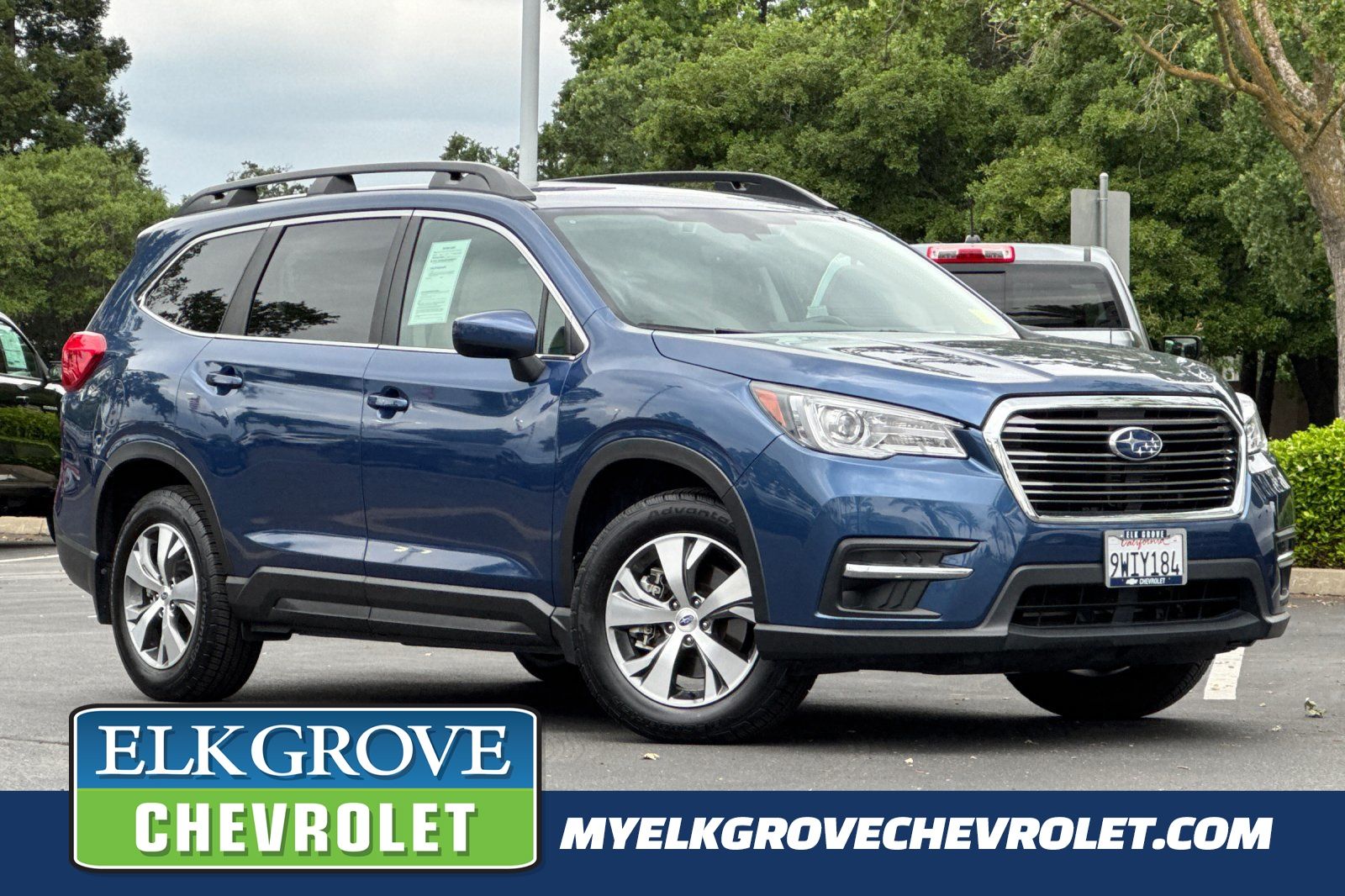 Abyss Blue Pearl 2022 Subaru Ascent Premium 7-Passenger AWD SUV / Crossover All-Wheel Drive Continuously Variable Transmission