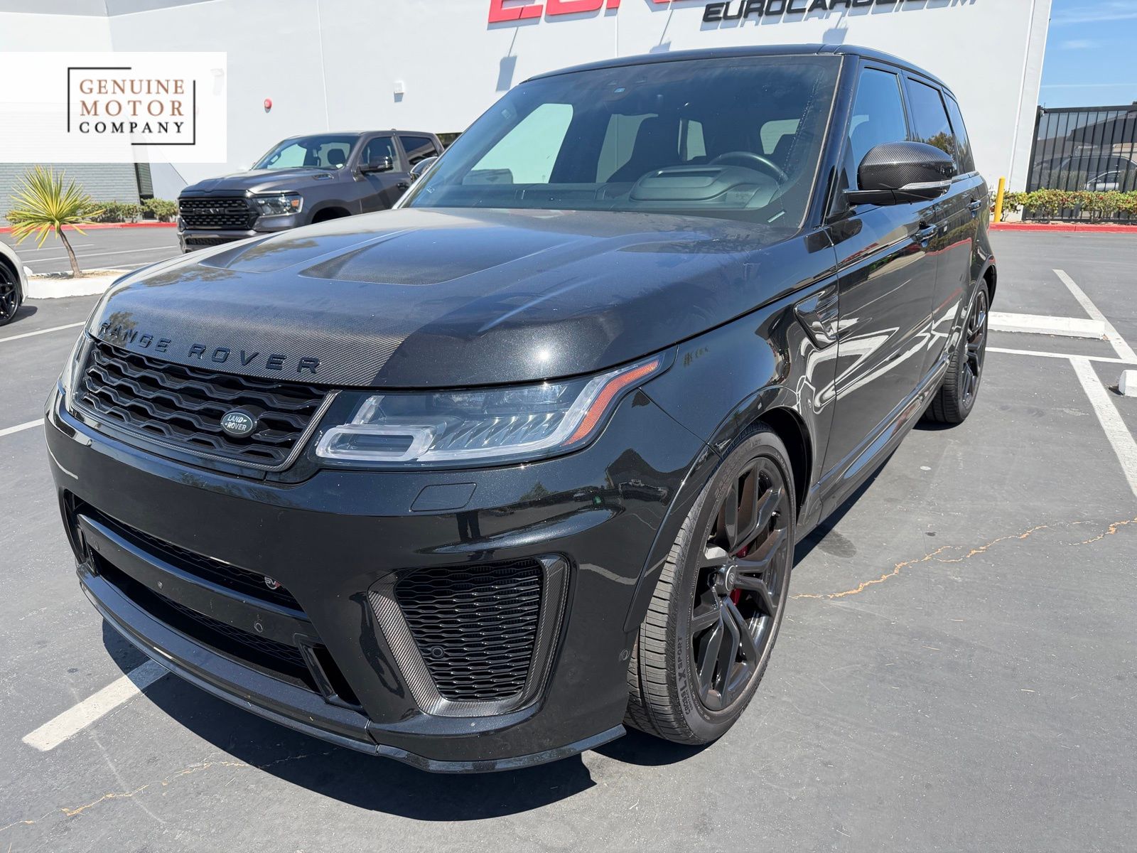 Santorini Black Metallic 2020 Land Rover Range Rover Sport SVR 4WD SUV / Crossover All-Wheel Drive 8-Speed Automatic