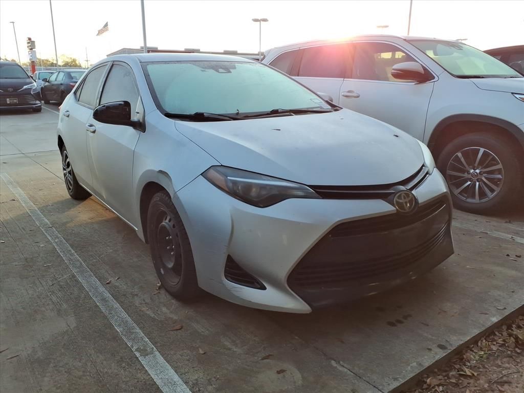 2017 Toyota Corolla LE Silver at Durrett Motor Company