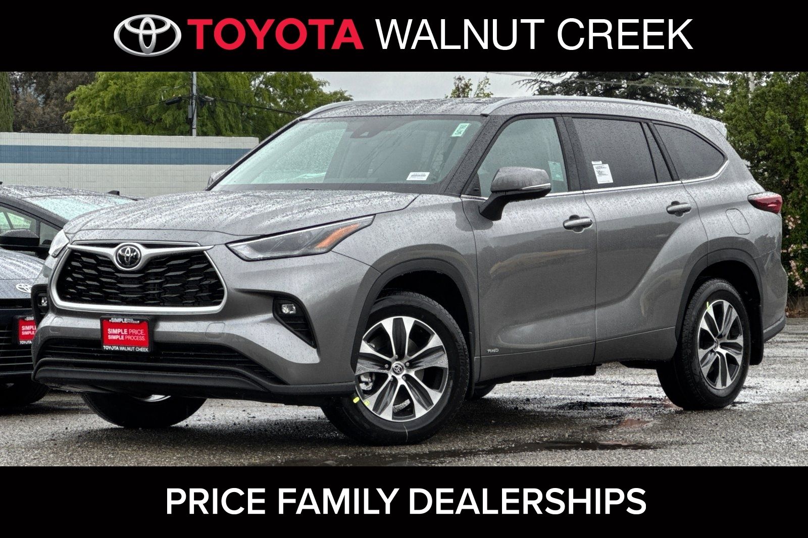 Heavy Metal 2026 Toyota Highlander Hybrid XLE AWD SUV / Crossover All-Wheel Drive Continuously Variable Transmission