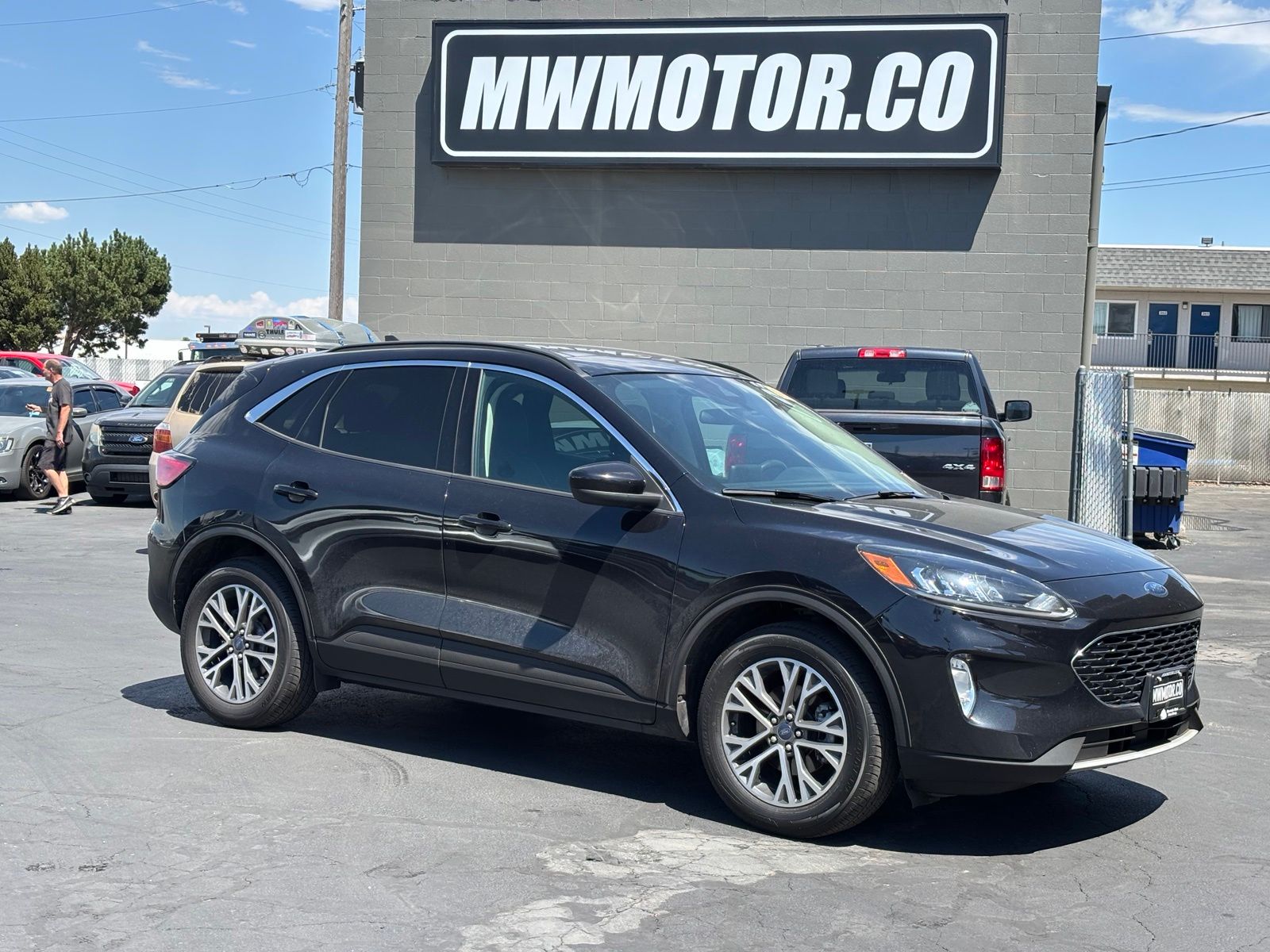 Black 2020 Ford Escape SUV / Crossover All-Wheel Drive 8-Speed Automatic