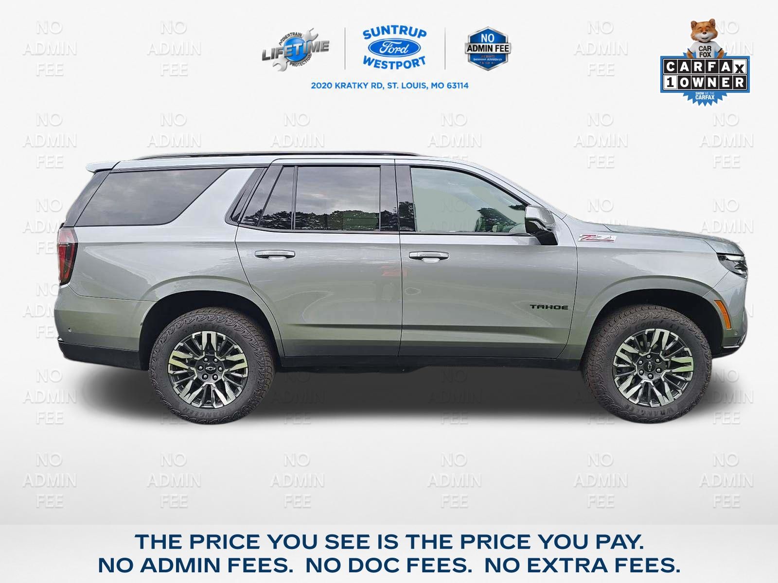 Sterling Gray Metallic 2026 Chevrolet Tahoe SUV / Crossover Four-Wheel Drive