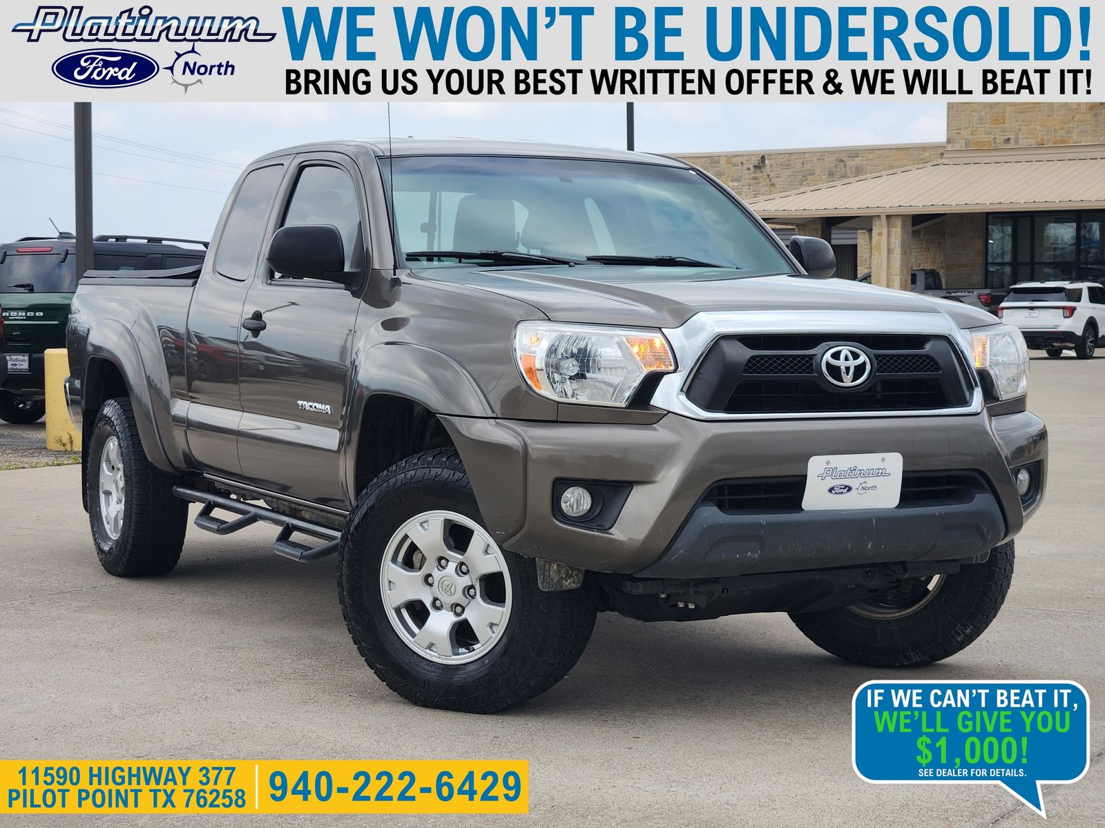 2015 Toyota Tacoma Access Cab V6 4WD