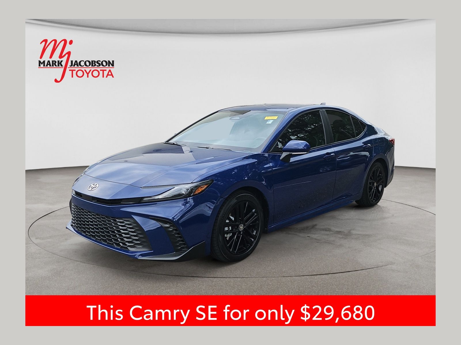 Reservoir Blue 2025 Toyota Camry Sedan Front-Wheel Drive Continuously Variable Transmission