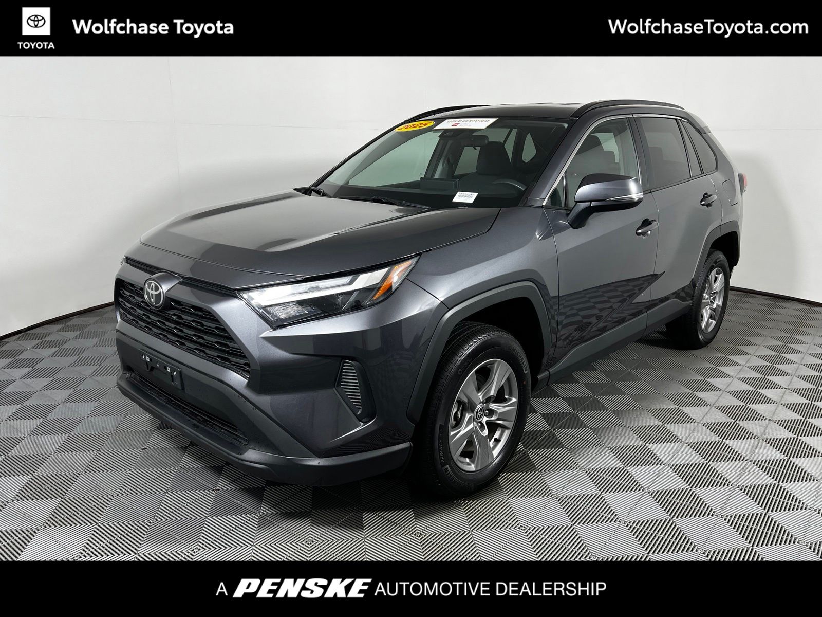 Magnetic Gray Metallic 2025 Toyota RAV4 SUV / Crossover Front-Wheel Drive 8-Speed Automatic