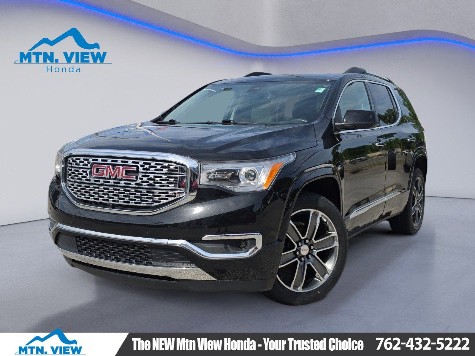Black (Ebony Twilight Metallic) 2018 GMC Acadia Denali FWD SUV / Crossover Front-Wheel Drive 6-Speed Automatic