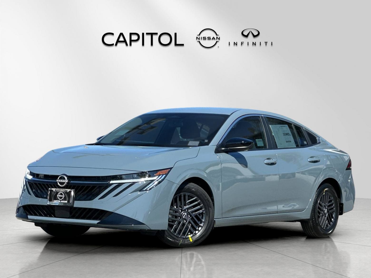 Atlantic Gray Metallic 2026 Nissan Sentra Sedan Front-Wheel Drive Continuously Variable Transmission
