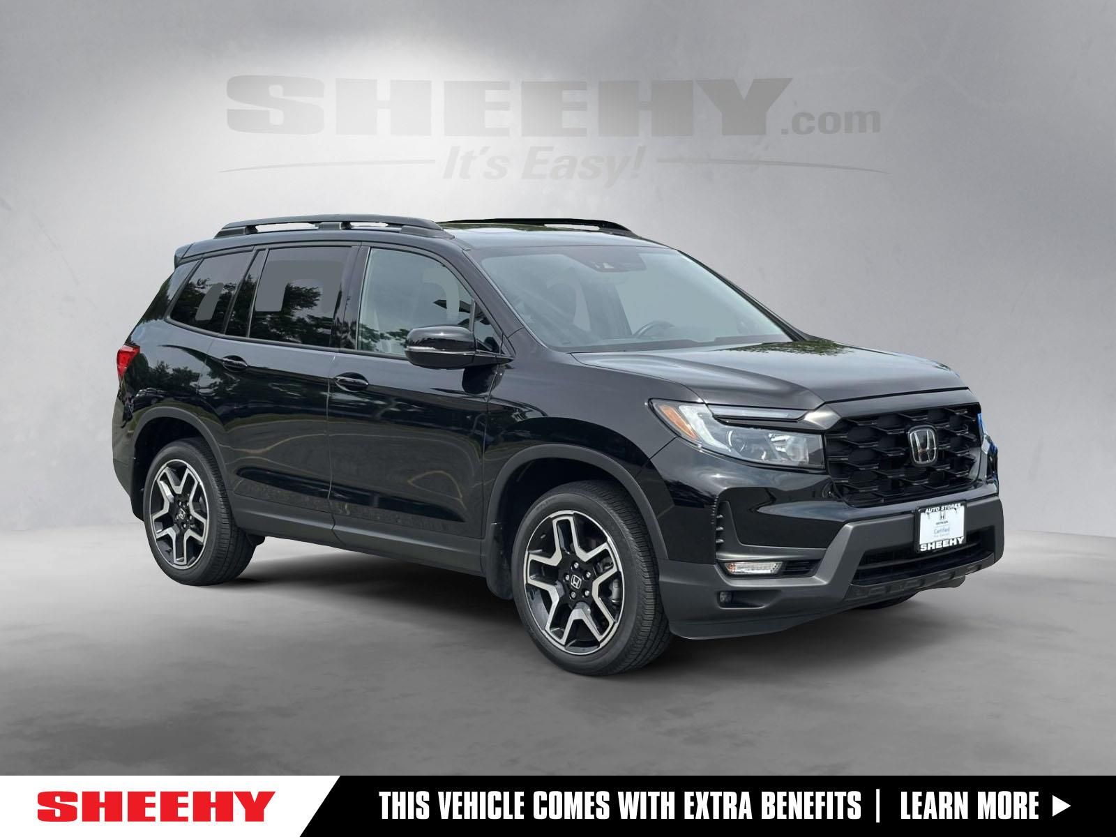 Crystal Black Pearl 2023 Honda Passport SUV / Crossover All-Wheel Drive 9-Speed Automatic