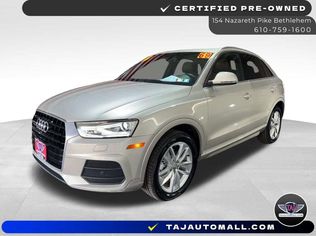 Silver 2016 Audi Q3 2.0T quattro Premium Plus SUV / Crossover All-Wheel Drive 6-Speed Automatic