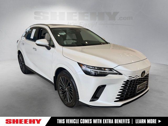 Eminent White Pearl 2024 Lexus RX Hybrid 350h Premium AWD SUV / Crossover All-Wheel Drive Continuously Variable Transmission
